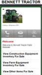 Mobile Screenshot of m.bennett-tractorparts.com